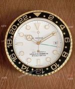 High Quality Rolex GMT-Master II Wall Clock Yellow Gold White Face 34cm